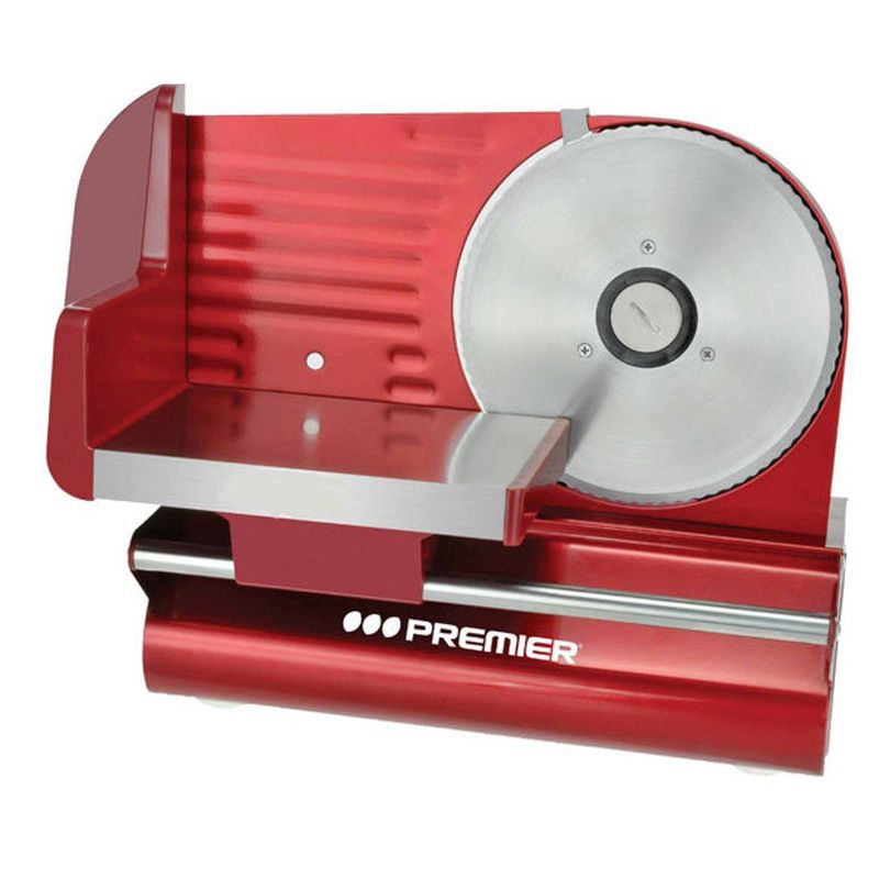 MASTER - Rebanador de Embutidos Premier 400 W Acero Rojo