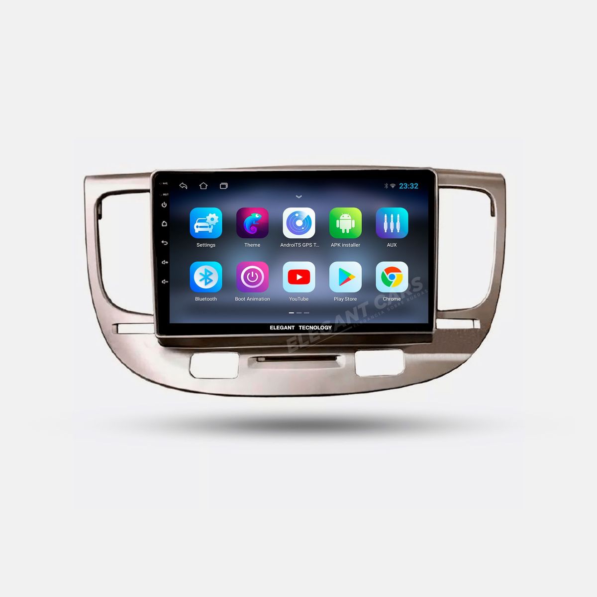 GENERICO - Autoradio Android Pantalla Kia Rio 2005-2011 Carplay +Auto 4GB +64GB