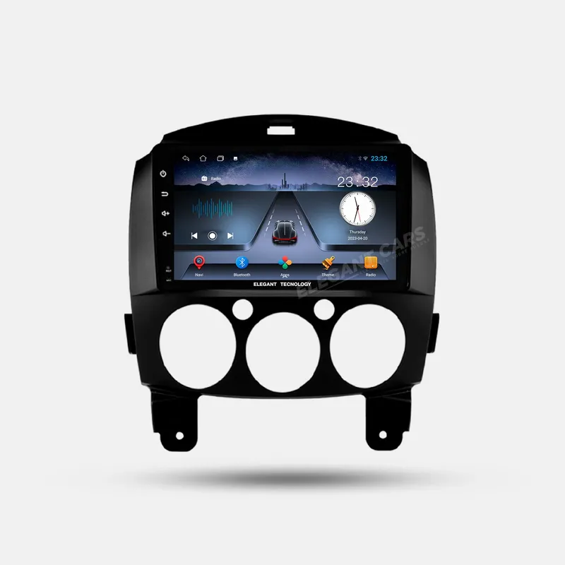 GENERICO - Autoradio Android Pantalla Mazda 2 2007-2015 Carplay +Auto 4GB +64GB