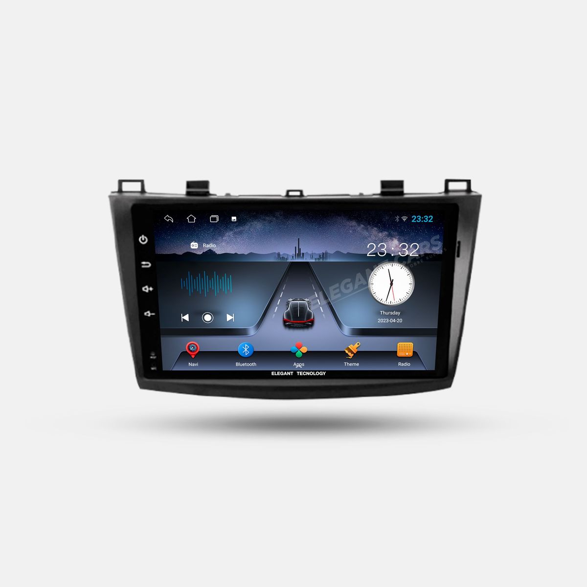 GENERICO - Autoradio Android Pantalla Mazda 3 2009-2013 Carplay +Auto 4GB +64GB