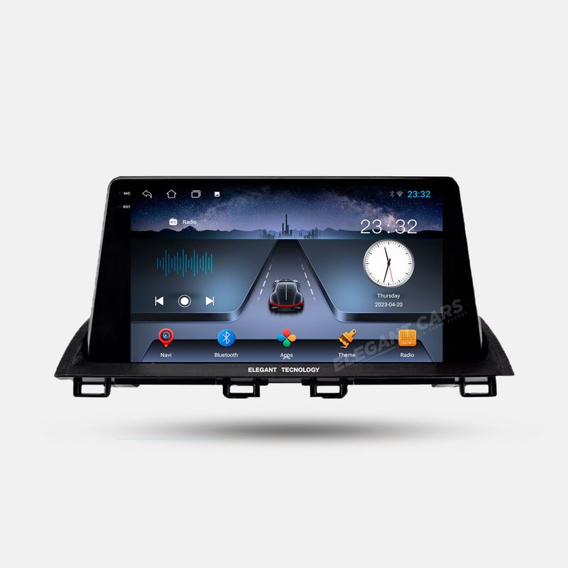 GENERICO - Autoradio Android Pantalla Mazda 3 2014-2020 Carplay +Auto 4GB +64GB