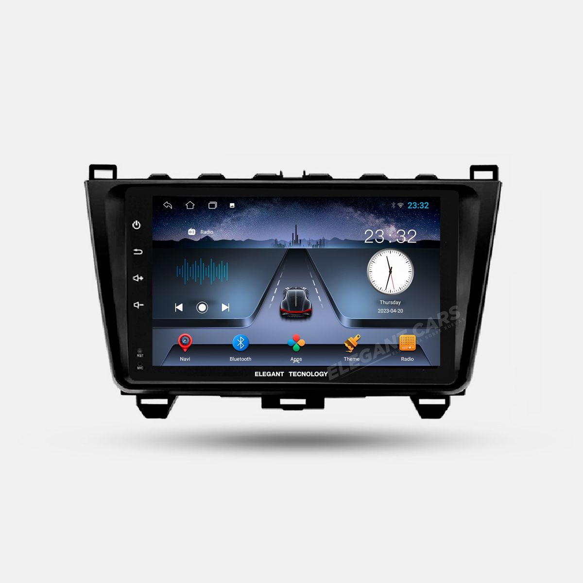 GENERICO - Autoradio Android Pantalla Mazda 6 2007-2012 Carplay +Auto 4GB +64GB