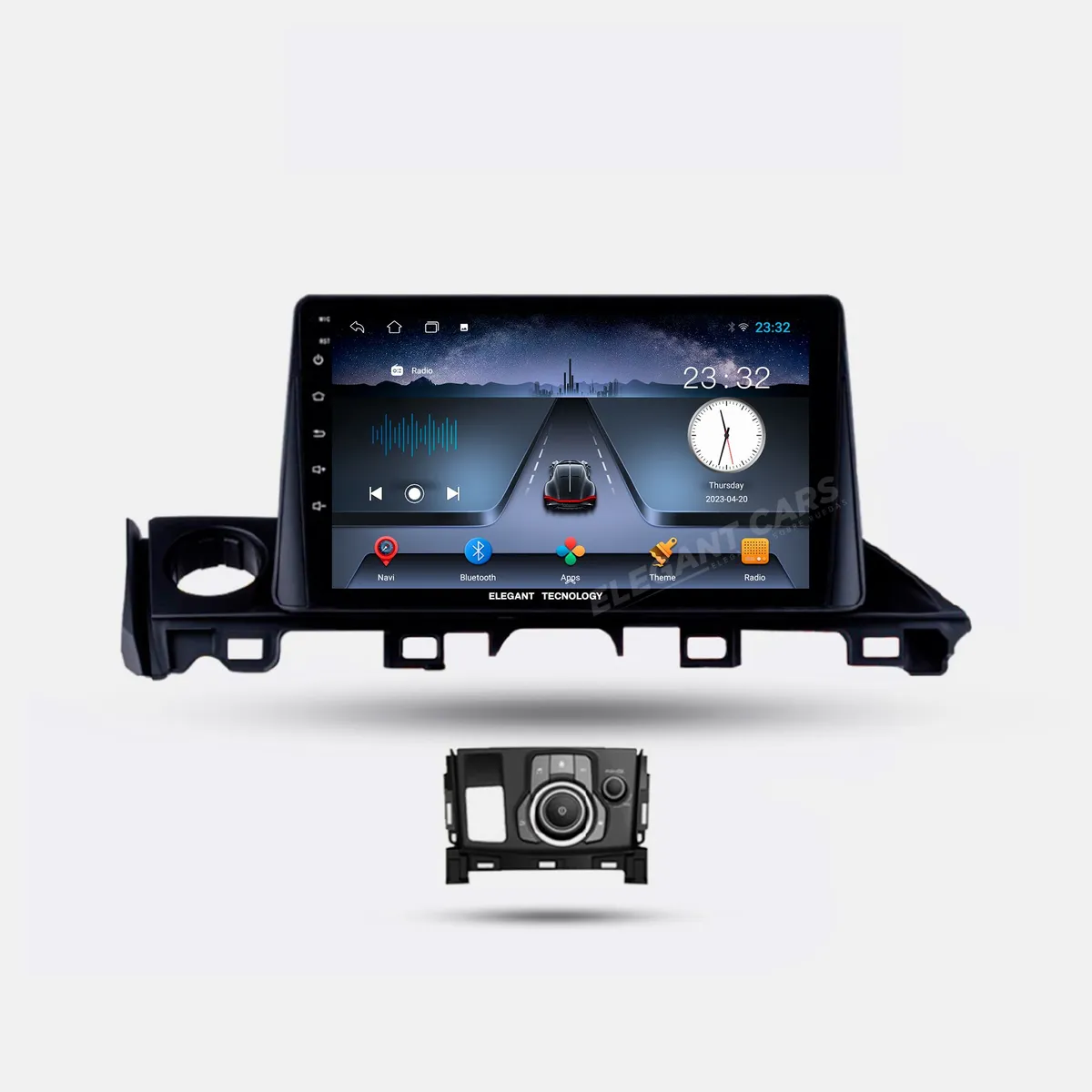 GENERICO - Autoradio Android Pantalla Mazda 6 2016-2019 Carplay +Auto 4GB +64GB