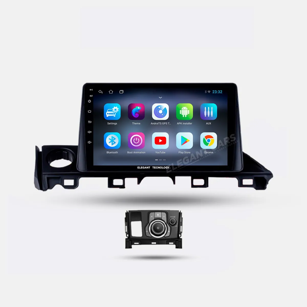 GENERICO - Autoradio Android Pantalla Mazda 6 2016-2019 Carplay +Auto 4GB +64GB