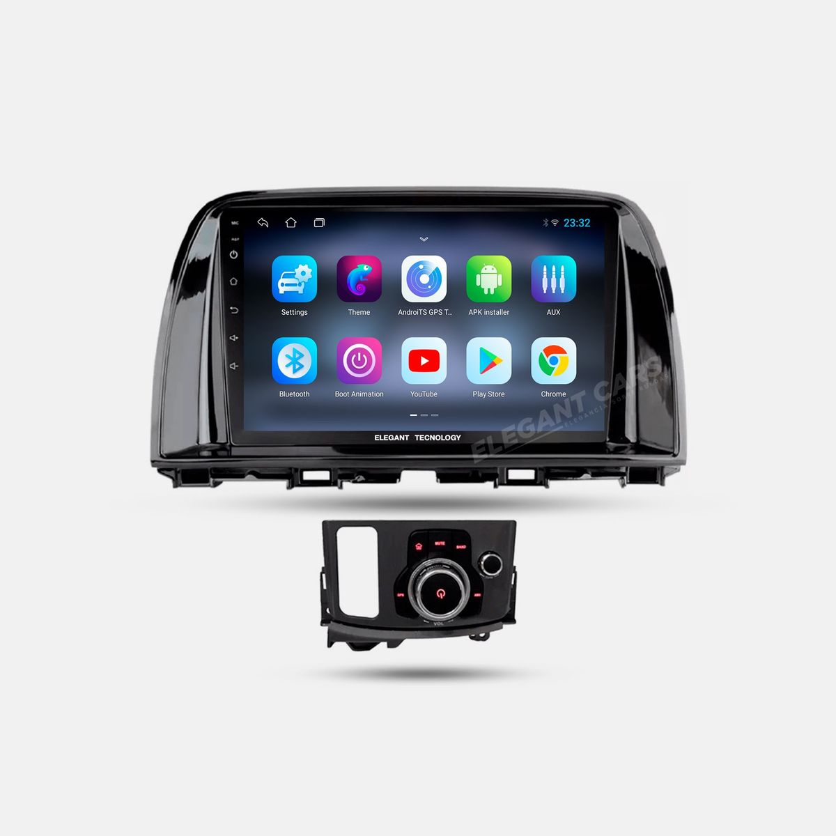 GENERICO - Autoradio Android Pantalla Mazda CX5 2015-2017 Carplay +Auto 4GB +64GB