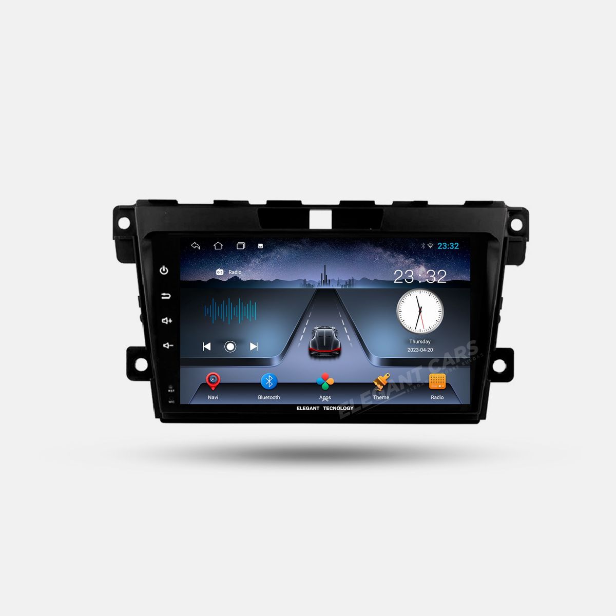 GENERICO - Autoradio Android Pantalla Mazda CX7 2006-2012 Carplay +Auto 4GB +64GB