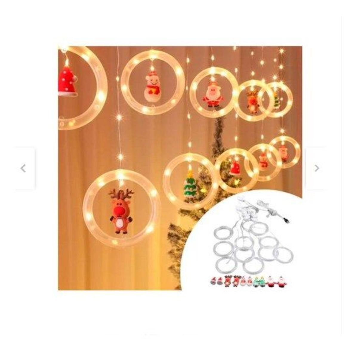 GENERICO - Navidad cascada luces novedad 2023