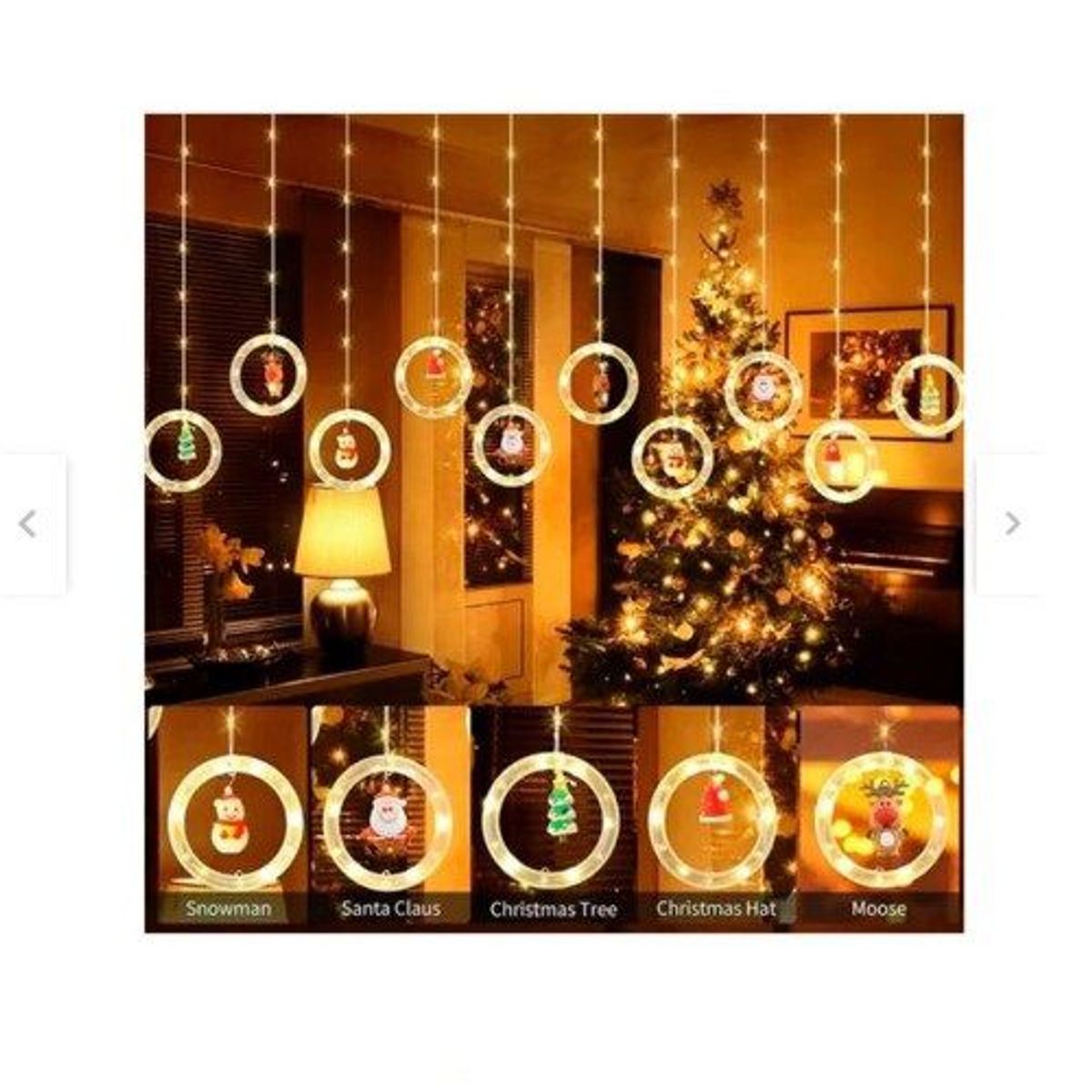 GENERICO - Navidad cascada luces novedad 2023