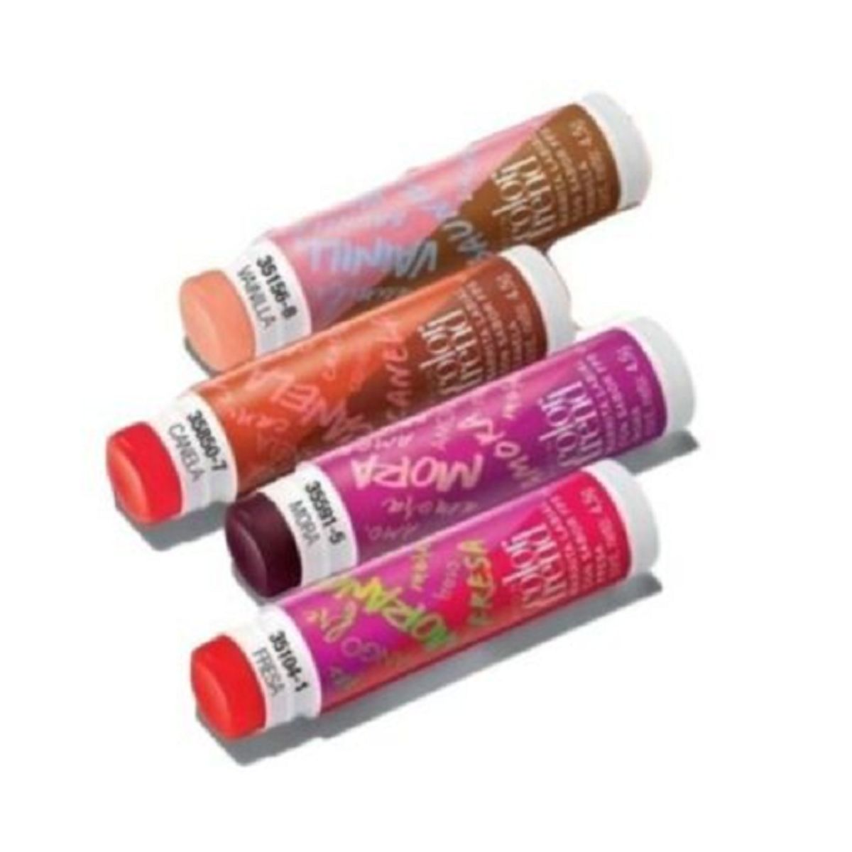 AVON - Avon - Set 4 Barrita Labial Mora Vainilla Canela Fresa