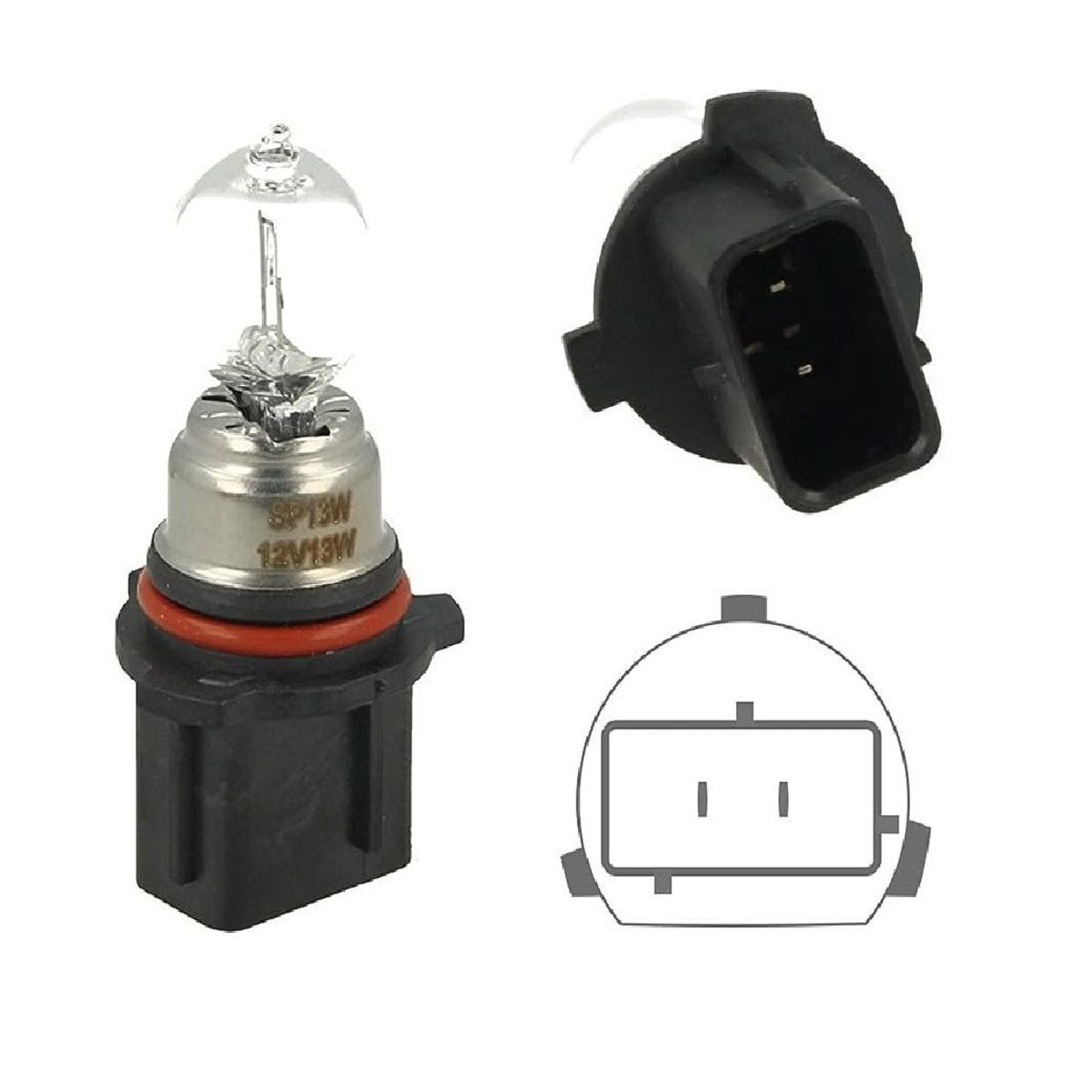 GENERICO - Foco P13w  12277c1 12v 13w Pg185d1