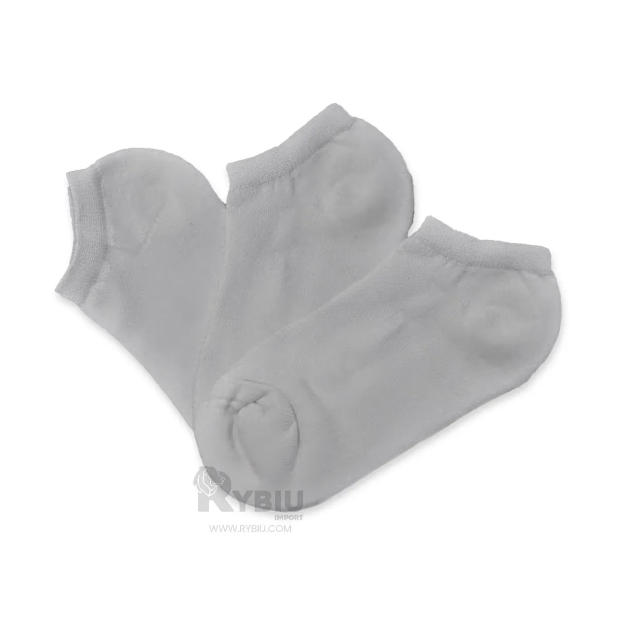 RYBIU IMPORT - Pack 3 Medias 100% Algodón Rybiu