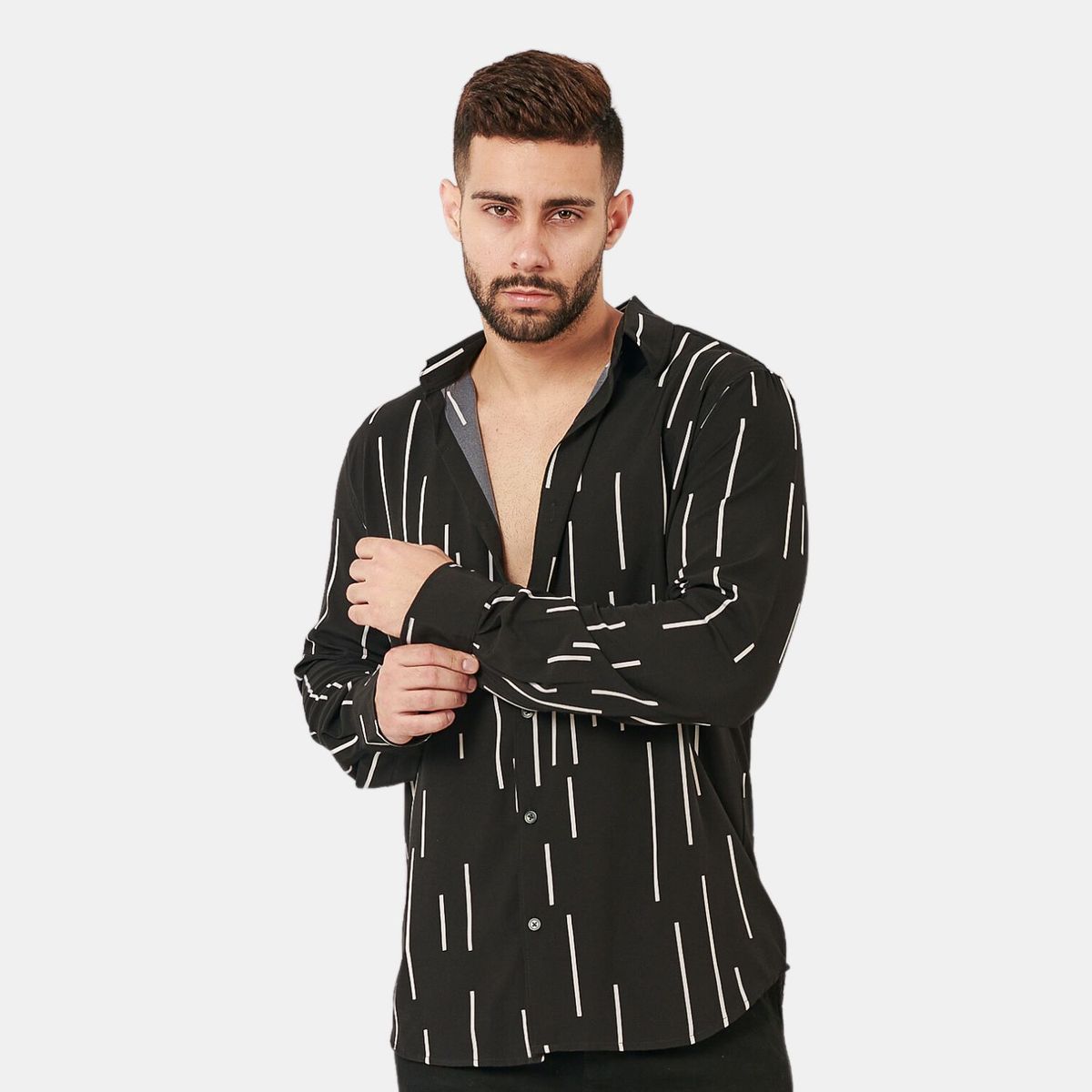 SAN COSME - Camisa Manga Larga Hombre