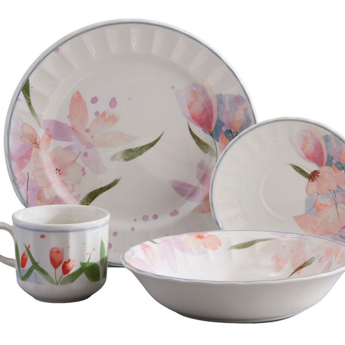 CORONA - Juego de Vajilla Arles 16 Piezas Corona