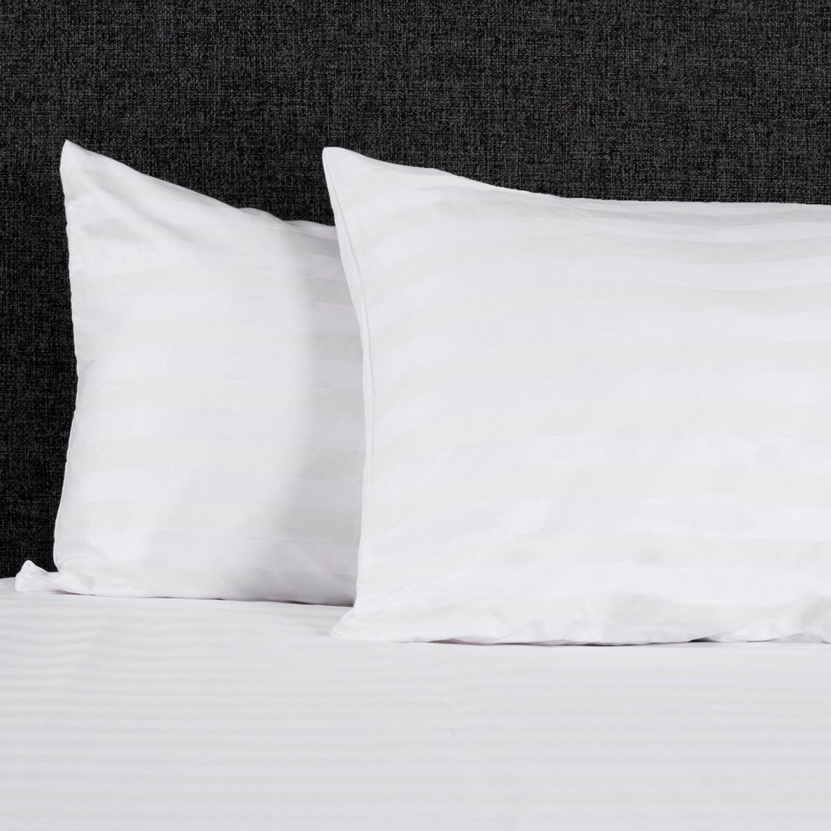 COBITEX HOME - Juego de sábanas Lisas Blanco satinado 300h Queen Cobitex 100 algodón