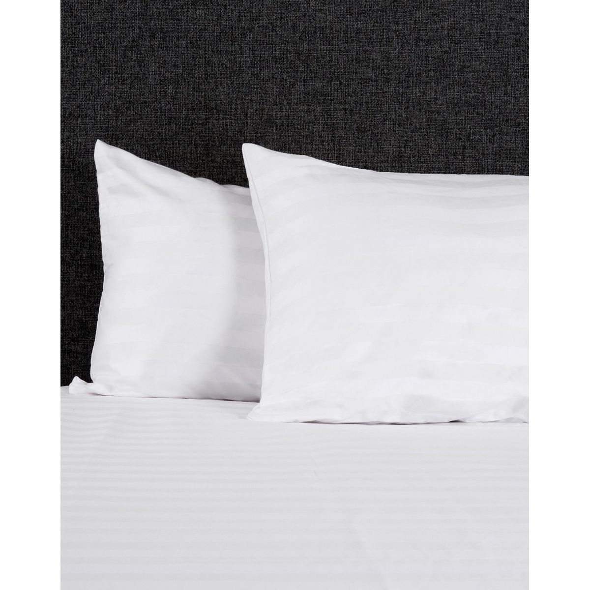 COBITEX HOME - Juego de sábanas Lisas Blanco satinado 300h Queen Cobitex 100 algodón