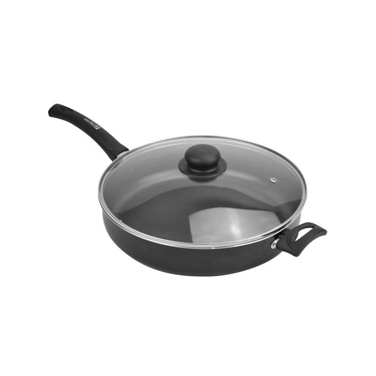 FACUSA - Cacerola 30 cm Con tapa de Vidrio Facusa