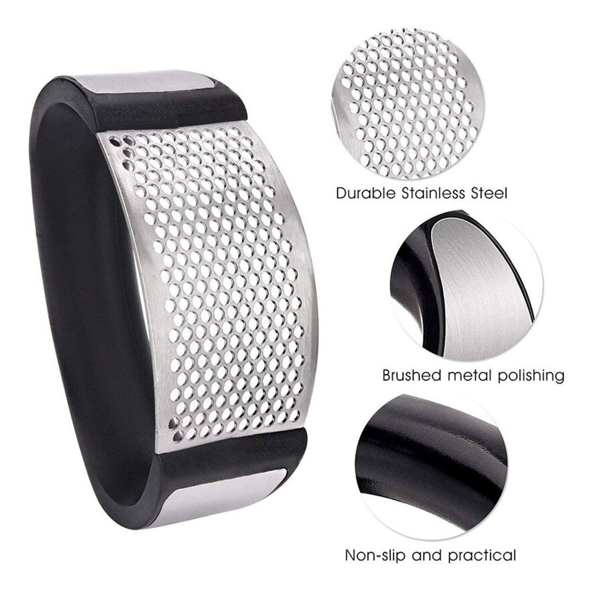 GENERICO - Triturador Picador de Ajos Manual