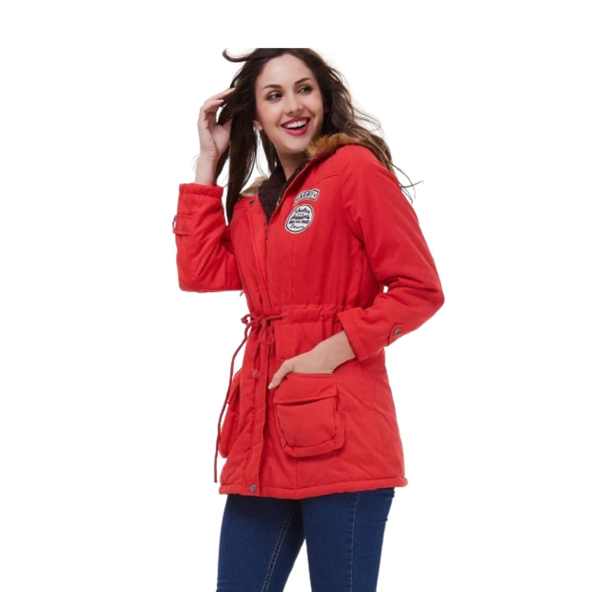 GENERICO - Casaca Parka Abrigo de Invierno Para Mujer