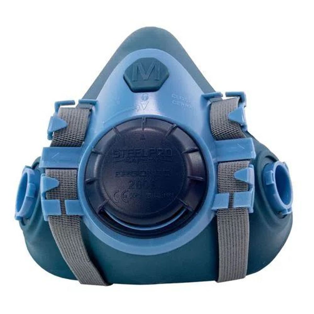 GENERICO - RESPIRADOR DE SILICONA MEDIO ROSTRO ERGONIC 200S T L