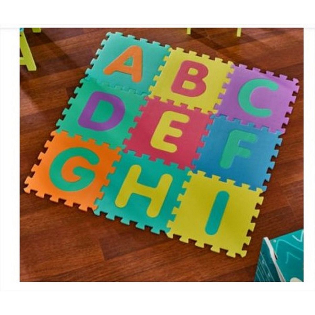 GENERICO - Pisos Alfombra Goma Eva Antigolpes Para Niños Bebes 10 Pzas