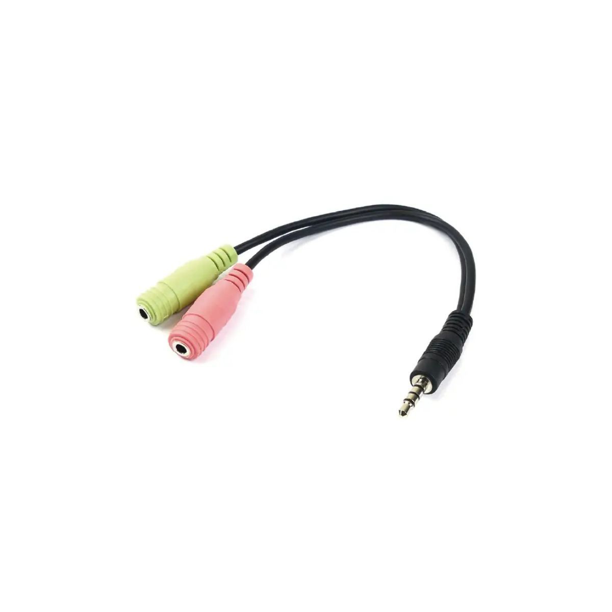 GENERICO - Adaptador de Audio para Microfono y Auricular