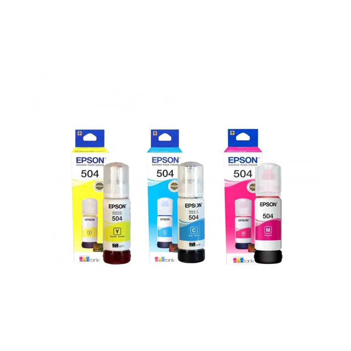 EPSON - Tinta epson 504 t504 color X3U L4150 L4160 L4260 L6171 L6270 L4150 P15