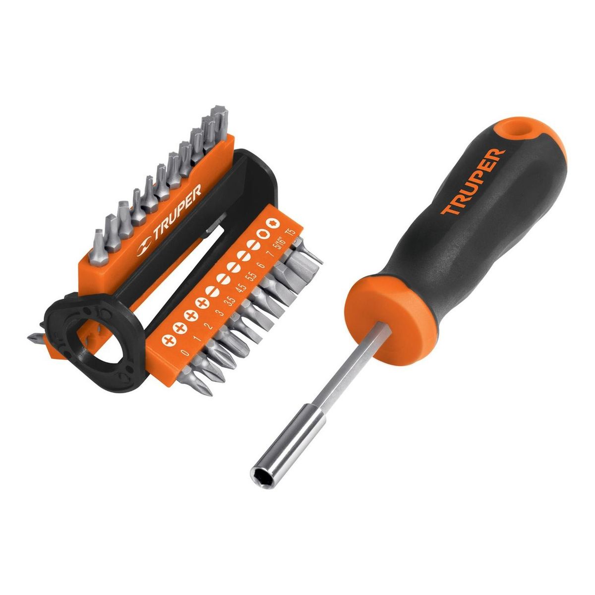 TRUPER - Desarmador con puntas intercambiables Truper