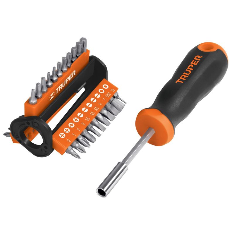 TRUPER - Desarmador con puntas intercambiables Truper