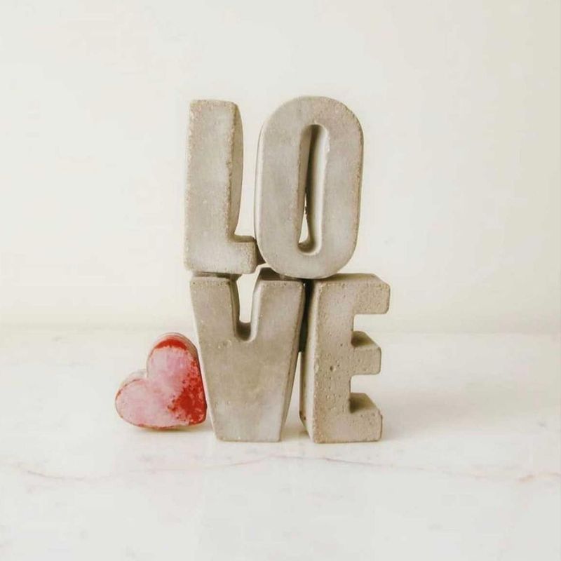 MADAME CIMENT - DECO LOVE VERTICAL S - MADAME CIMENT