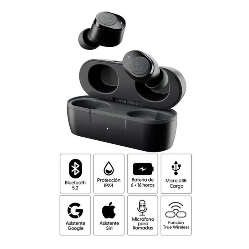 SKULLCANDY - Audifono Bluetooth Skullcandy Jib True Wireless 2