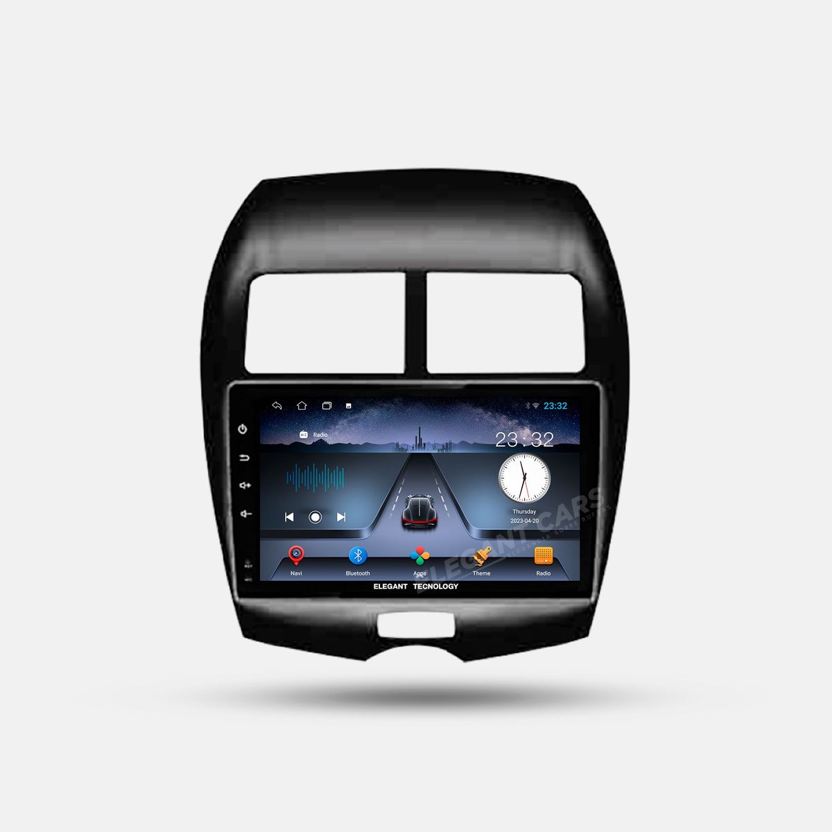 GENERICO - Autoradio Android Pantalla Mitsubishi ASX 2010-2019 Carplay +Auto 4GB +64GB