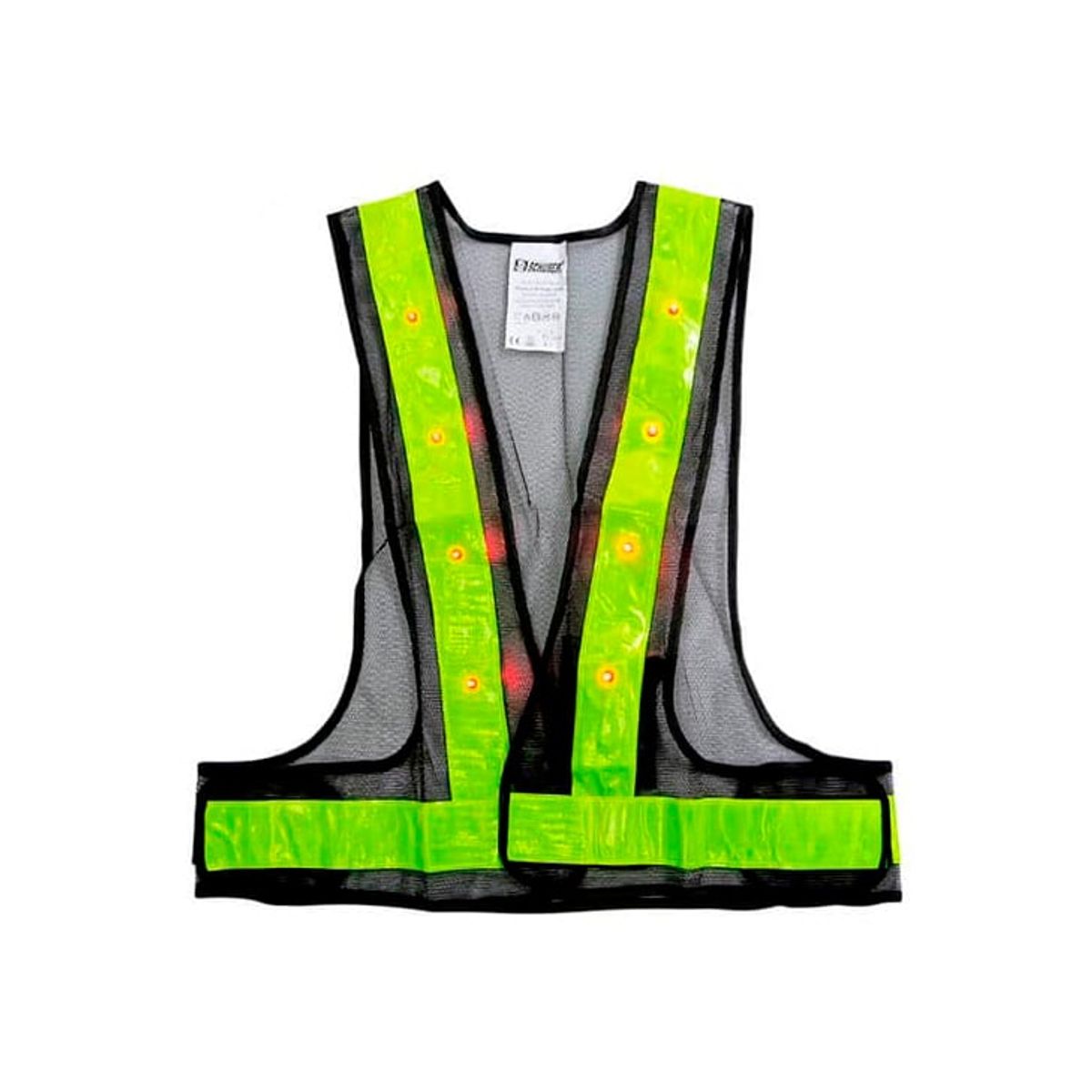 GENERICO - CHALECO DE SEGURIDAD CON LUCES LED STANDAR