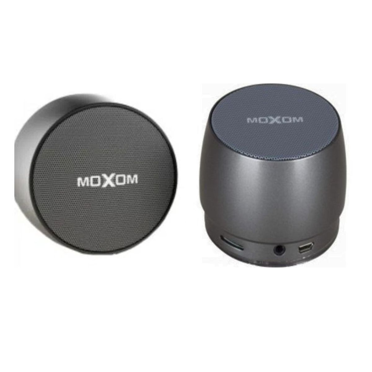 MOXOM - Moxom MX-SK03 Parlante Mini Portátil Inalámbrico Bluetooth - Gris