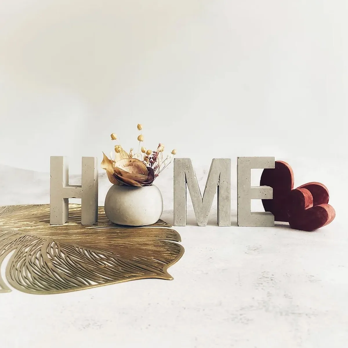 MADAME CIMENT - SET DE LETRAS HOME L - MADAME CIMENT