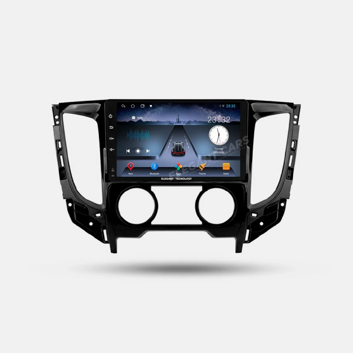 GENERICO - Autoradio Android Pantalla Mitsubishi L200 2015-2020 Carplay +Auto 4GB +64GB