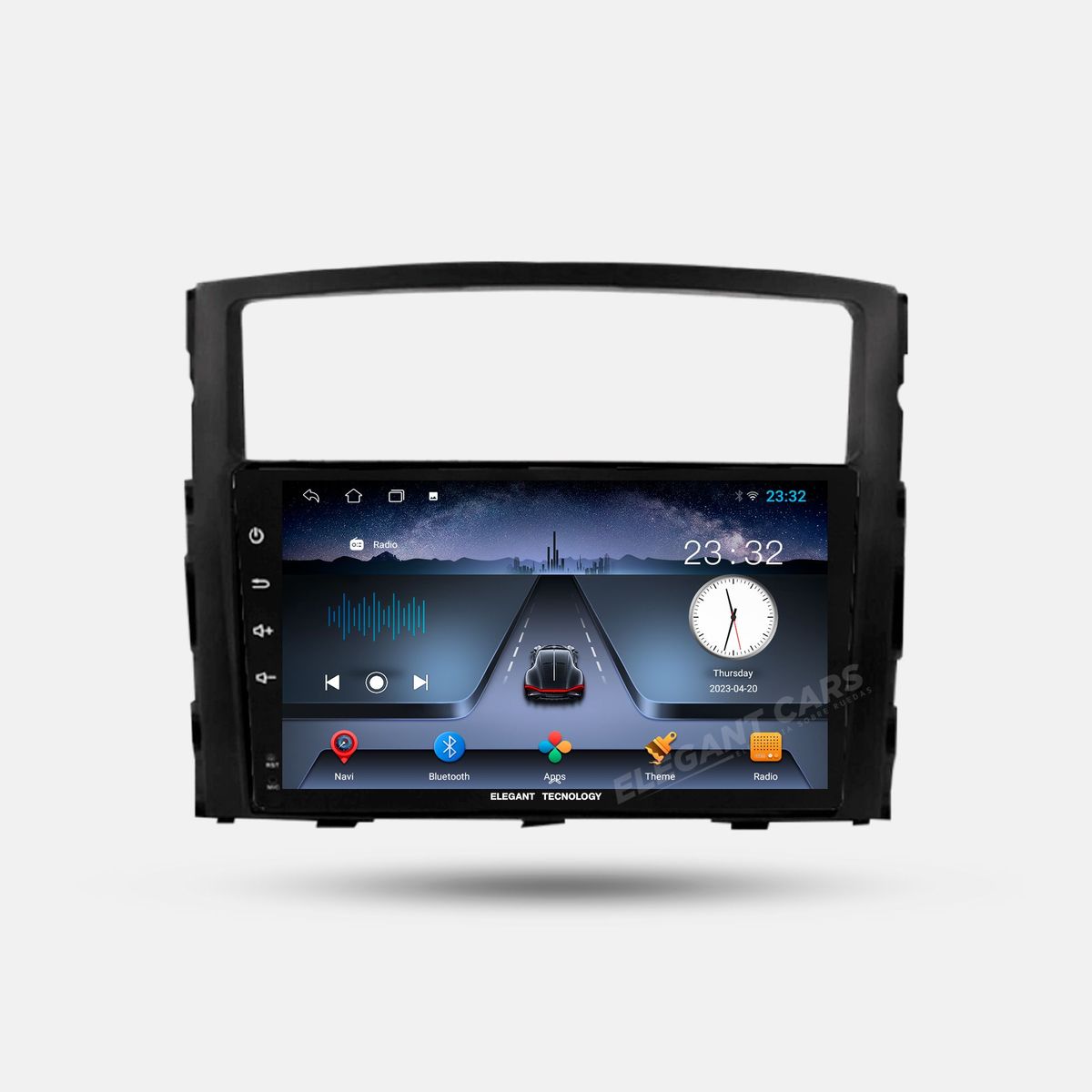 GENERICO - Autoradio Android Pantalla Mitsubishi Montero 2006-2019  Carplay +Auto 4GB +64GB