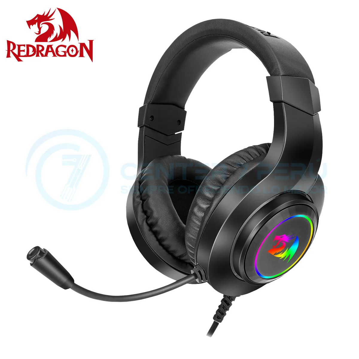 REDRAGON - Auriculares Redragon HYLAS H260-RGB