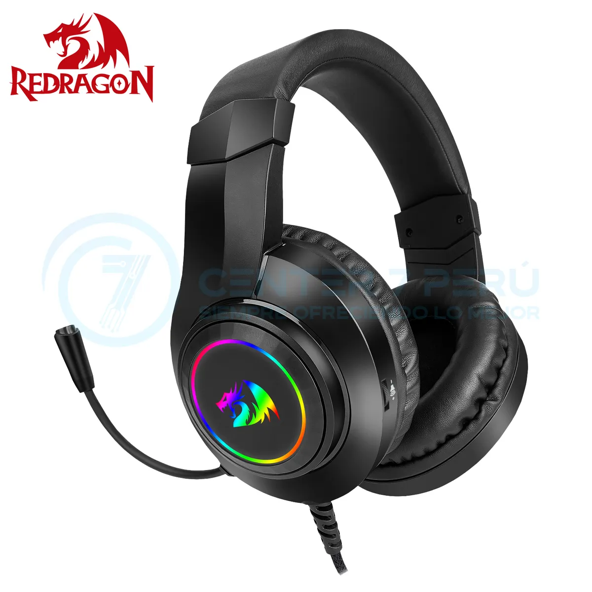REDRAGON - Auriculares Redragon HYLAS H260-RGB