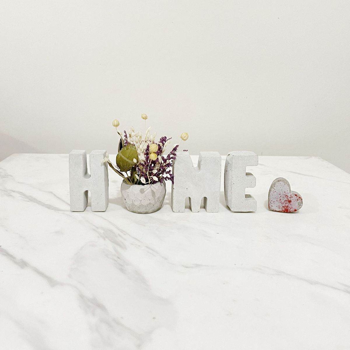 MADAME CIMENT - SET DE LETRAS HOME 5CM - MADAME CIMENT
