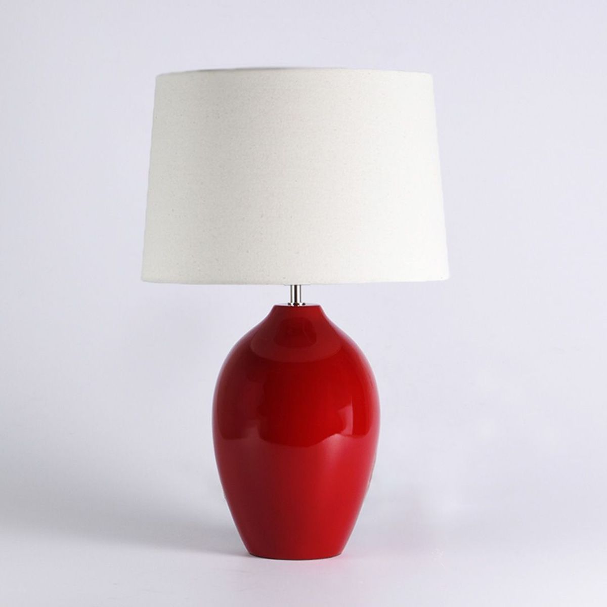 GENERICO - Lámpara de Mesa Parma Rojo