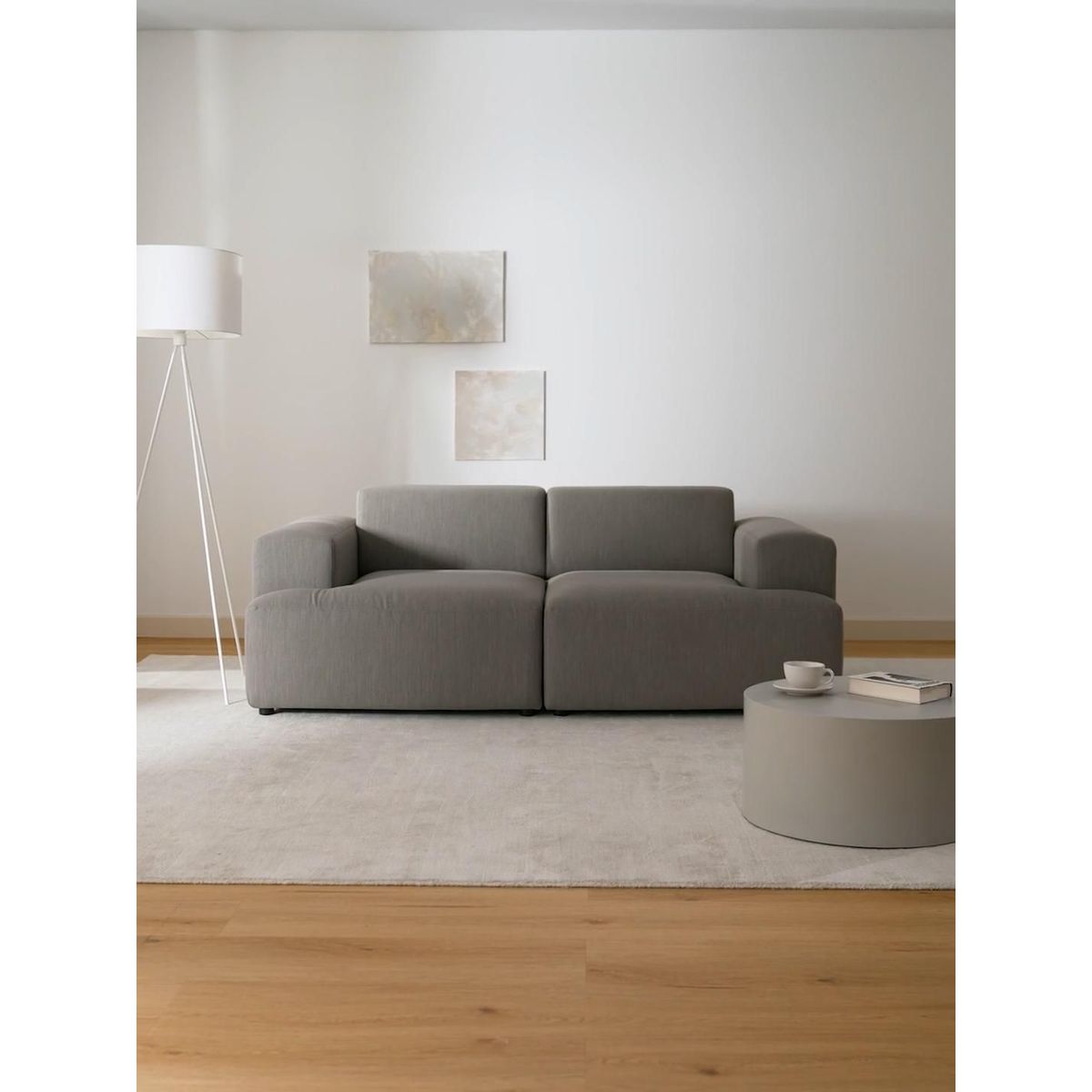 GENERICO - Sofa 2 Cuerpos Regola Living Furniture Gris