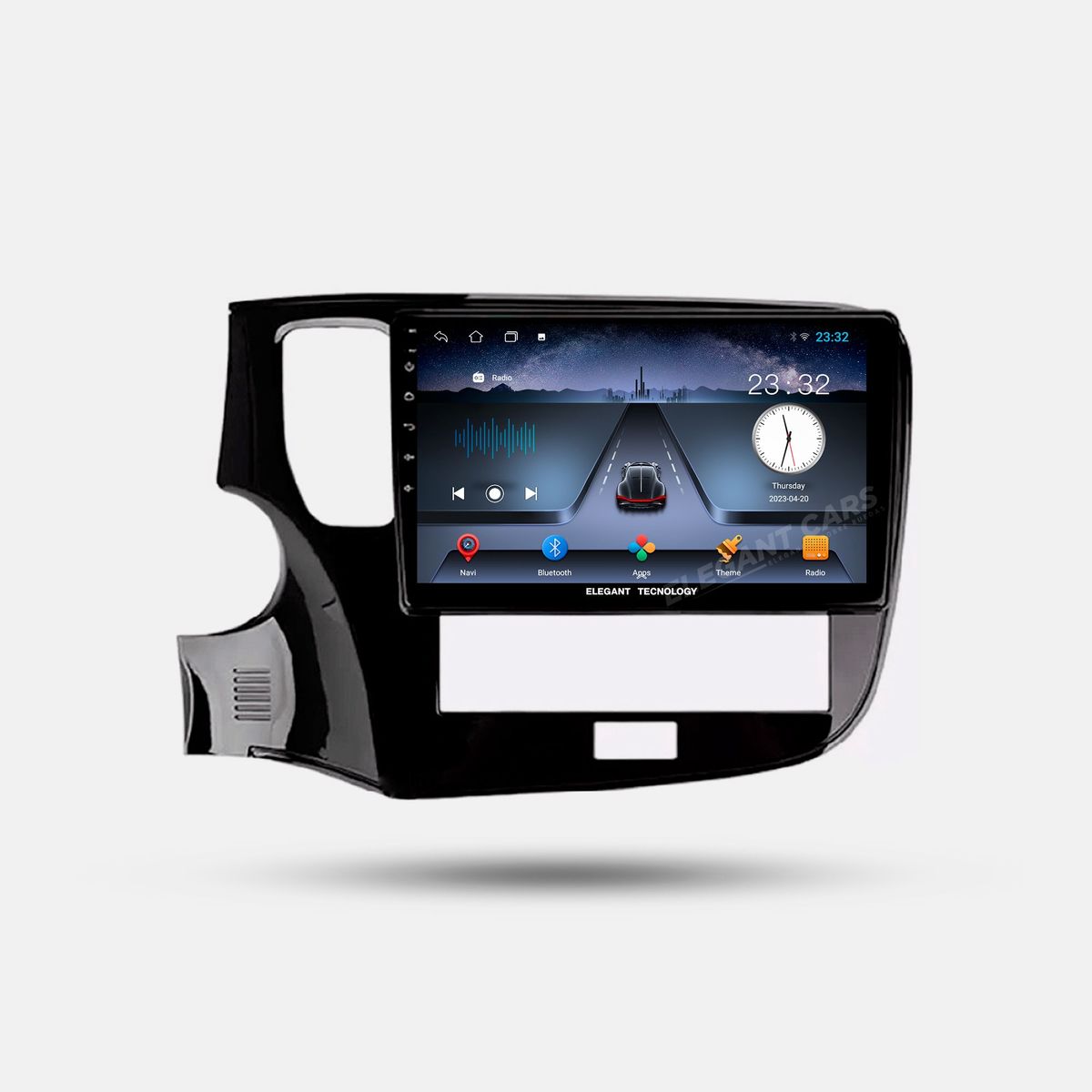 GENERICO - Autoradio Android Pantalla Mitsubishi Outlander 2018-2021 Carplay +Auto 4GB +64GB