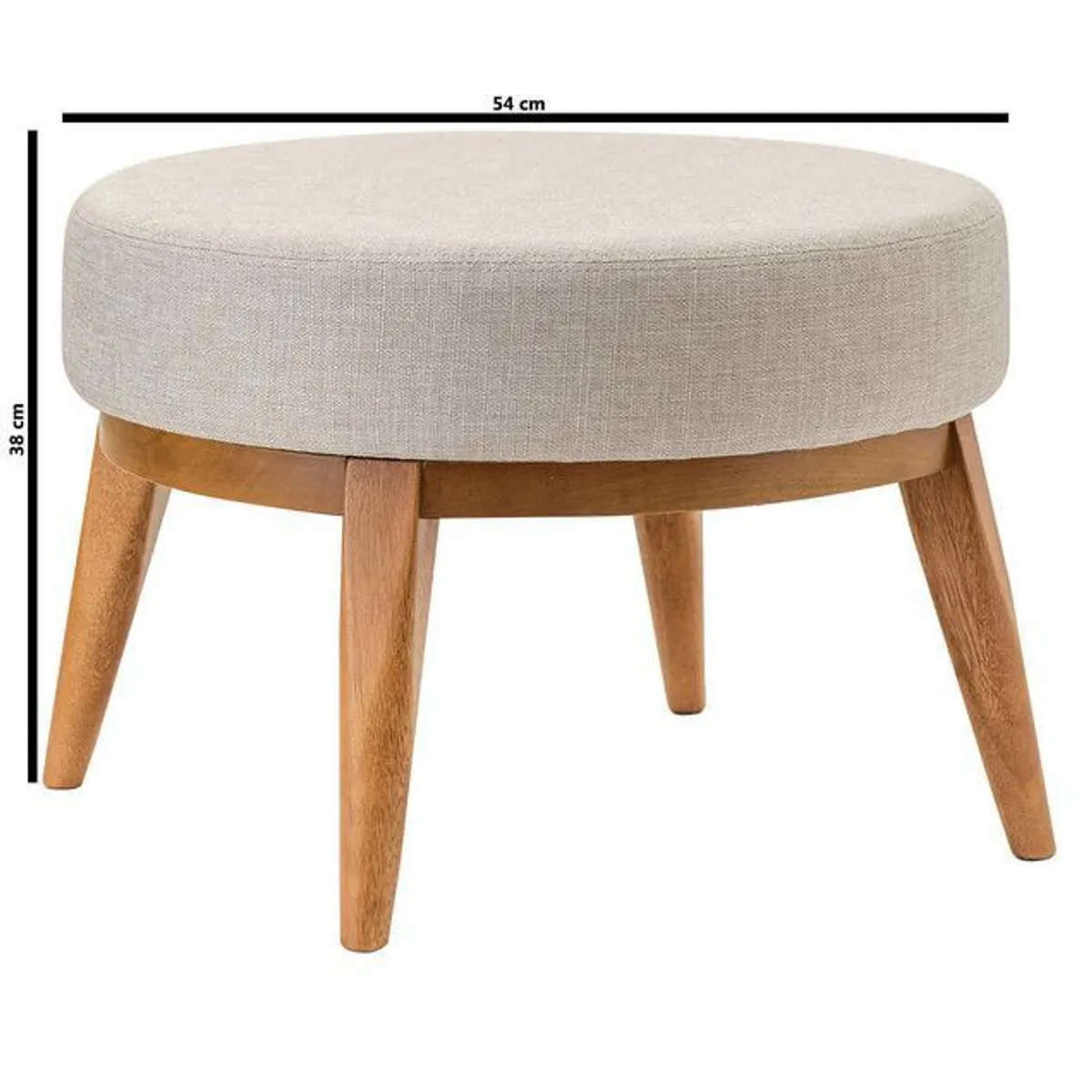 GENERICO - Puff Valentina Living Furniture Beige