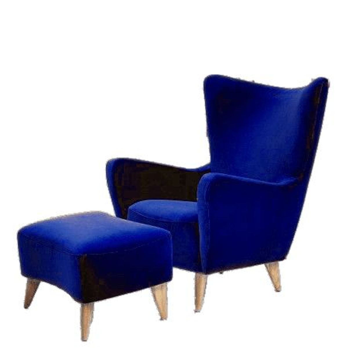 GENERICO - Sillon Oceano  Banqueta Living Furniture Azul