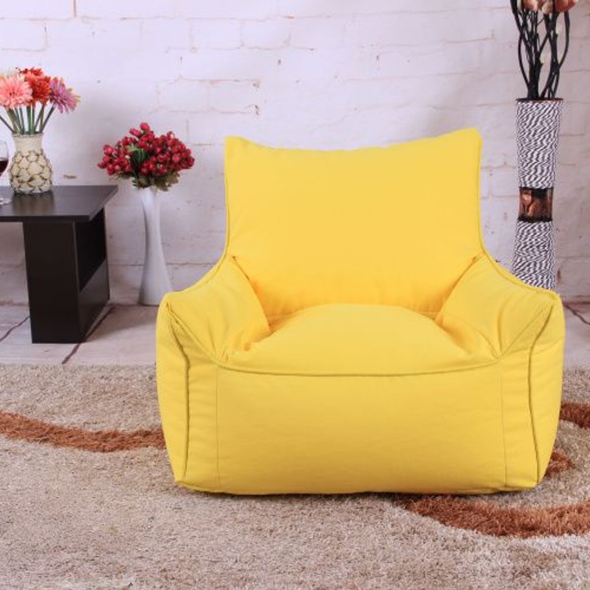 GENERICO - Puff Persa Living Furniture Amarillo