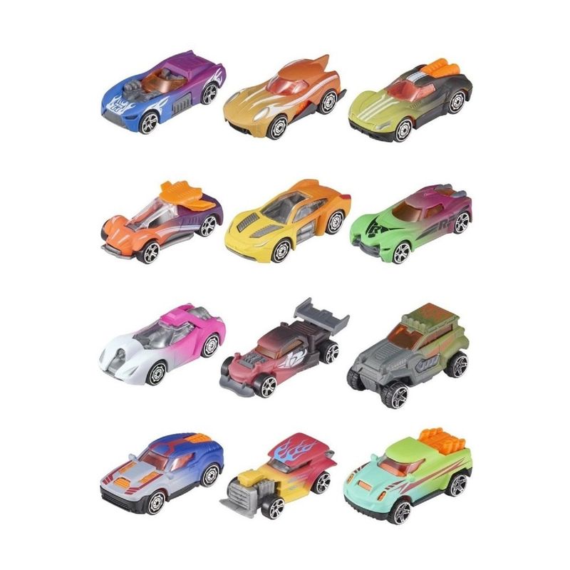 TEAMSTERZ - Juguete Pack 3 Autos Cambia de Color Teamsterz