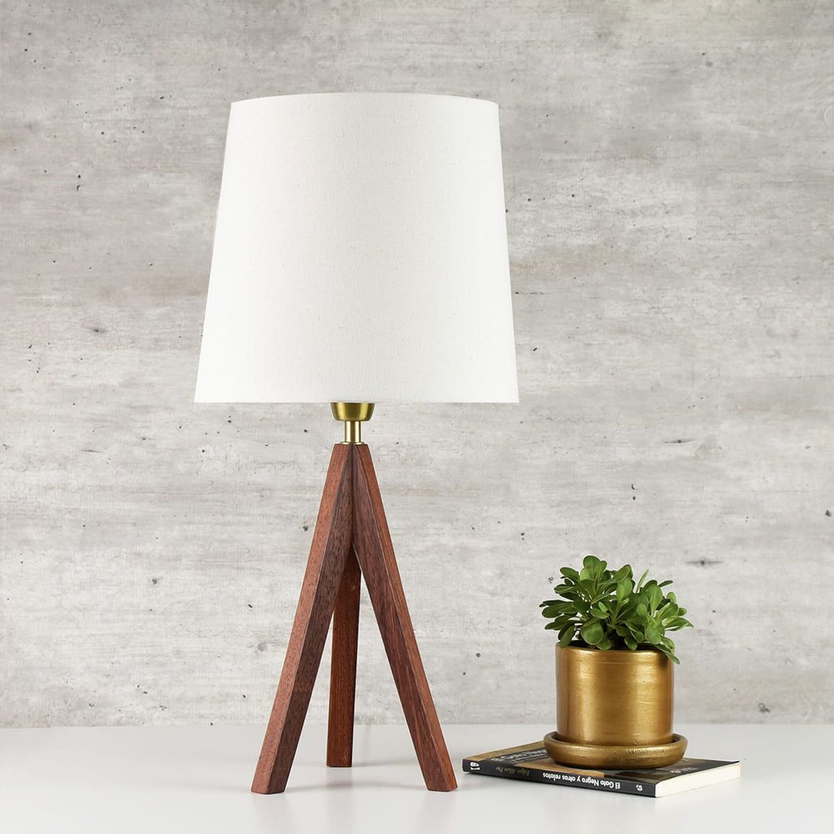 GENERICO - Lámpara de Mesa Triana Hueso