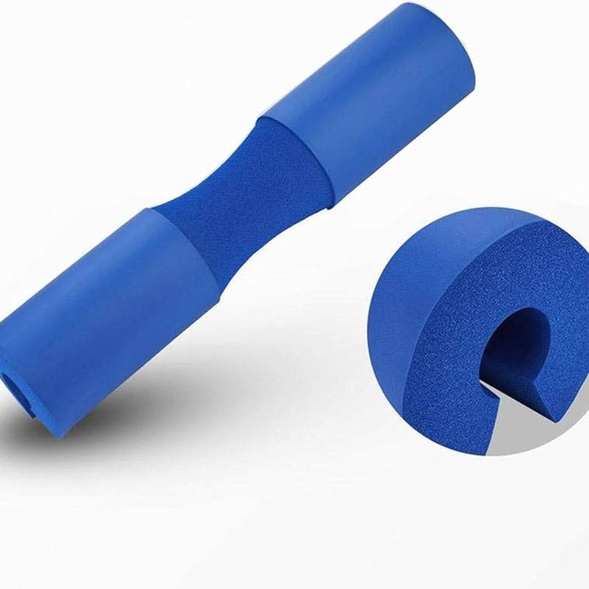 SPORT FITNESS - Protector de barra para hacer ejercicios  - Azul