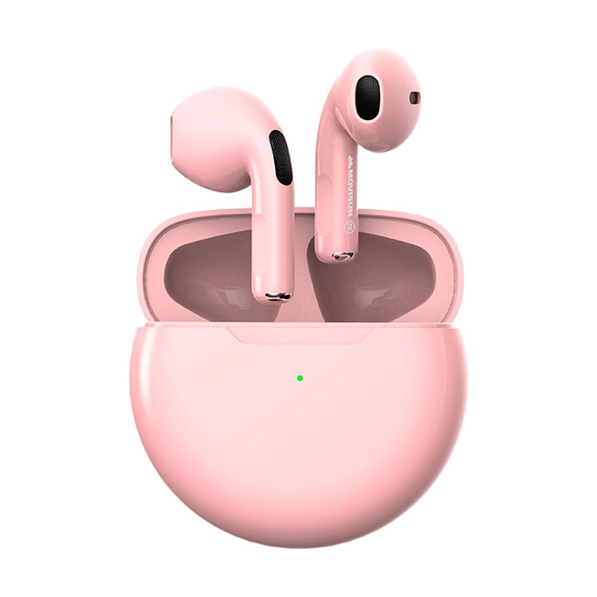 MOVISUN - Audífono Bluetooth MOVISUN T-10 Rosado