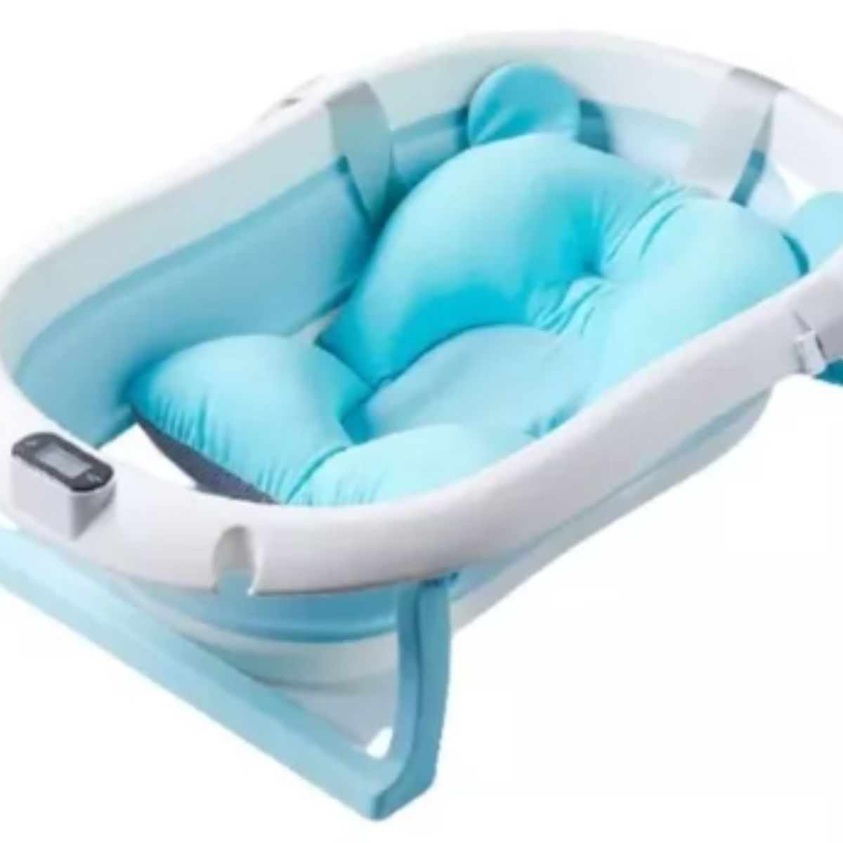 GENERICO - Tina Bañera Plegable y Portátil para Bebe Azul